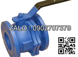 Van bi ren 2 PC Inox 304 tay gạt( loại 1 ) 0.92kg DN40