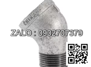 Co ren 45° ( co lơi ) BSPT - INOX 304 DN40