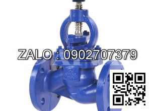 Van cầu hơi mặt bích PN16 gang DN250