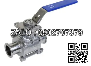 Van bi hàn 3PC gang tay gạt DN20