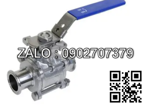 Van bi hàn 3PC gang tay gạt DN32