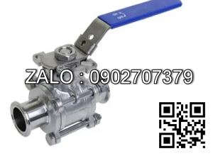 Van bi hàn 3PC gang tay gạt DN65