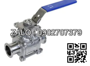 Van bi hàn 3PC gang tay gạt DN80