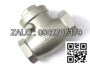 Van 1 chiều lá lất ren gang DN20