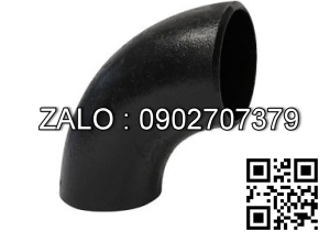 Co hàn 90° SCH40 mạ kẽm DN65