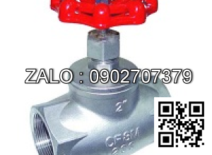 Van cầu hơi ren mạ kẽm DN32