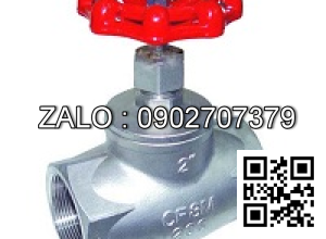 Van cầu hơi ren mạ kẽm DN100