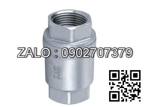 Van 1 chiều lò xo mạ kẽm DN100