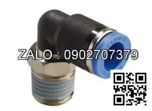 Đầu nối hơi L ren 9.6 phi 8