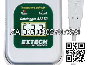 BỘ GHI DỮ LIỆU NHIỆT ĐỘ, ĐỘ ẨM EXTECH 42270