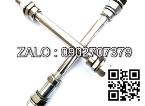 Bộ bạc càng, bạc trục ổn định mạ kẽm dây chuyền NOF 2 Phi 52 x Phi 70 x 140mm