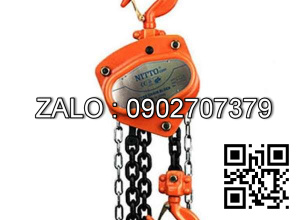 Palang Xích Kéo Tay Nitto 1.5 tấn 3 mét