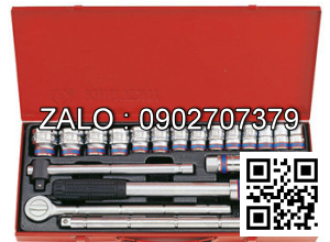 Bộ tuýp 24 chi tiết 1/2 inch