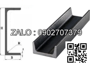 Thép U120x50x4.5 , dài 6m/cây