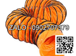 Ống Gió Bố Vải Lò Xo, Ống Amiang ( Simili ) Phi 200Mm, 250Mm