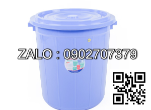 Thùng nhựa tròn Duy Tân 90L ( có nắp)