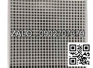 Cửa gió 2 lớp nan thẳng 450x450mm