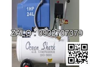 Máy nén khí không dầu 1 HP Ocean Shark OF886-24L
