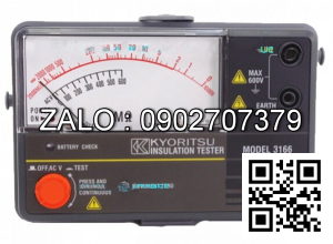 Đồng hồ đo điện trở cách điện KYORITSU 3166