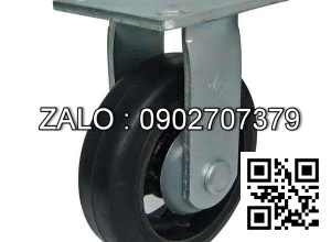 Bánh xe cao su cố định phi 250