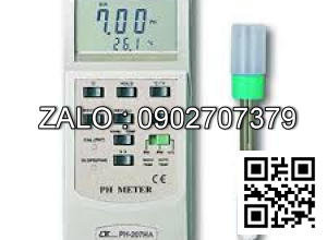 Máy đo pH, mV, nhiệt độ Lutron PH-207