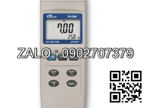 Máy đo pH và mV Lutron PH-208