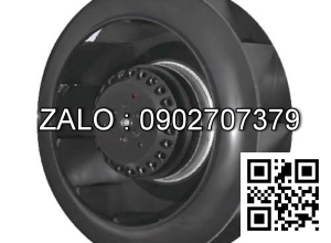 Quat hut hoi nong, Model: QR220FLW2, 220V 50Hz, 86.5W, RPM 2580 r/min, 0.41A 1060m3/h