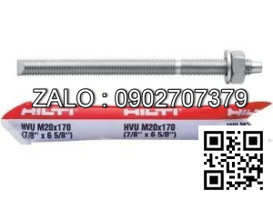 bulong hóa chất HVU M24x210mm