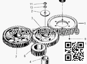 SIDE GEAR FD25-11 3EB-21-11180
