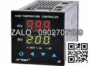Đồng hồ điều khiển nhiệt độ: Model: AI-500A0 I4X3L0L0S4-220C
