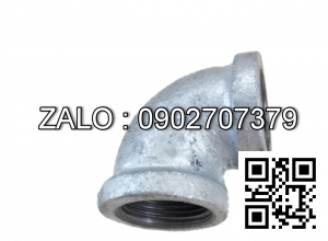 Cút ren thép mạ kẽm D25