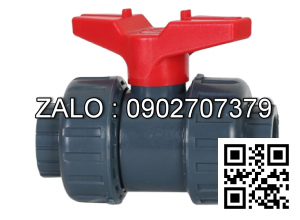 Valve nhựa PVC, phi 60mm, kết nối: dán keo