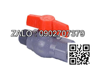 Van bi nhựa tay gạt phi 90