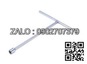 Đầu tuýp tay vặn chữ T TOPTUL 9x230mm tay
cầm cao su CTJA0923