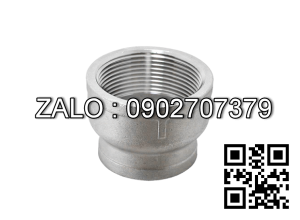 Bầu Giảm Ren Inox 304 Phi 21Mm - 27Mm - 34Mm