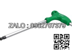 Chìa vặn lục giác bi TOPTUL 12mm cán bọc
nhựa(chữ T) Mạ crom AGCD1227