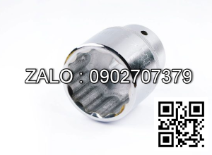 Dau tuyp 46mm 12 canh, lo vuong 3/4 inch