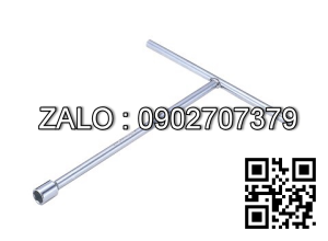 Đầu tuýp tay vặn chữ T TOPTUL 5x230mm tay
cầm cao su CTJA0523