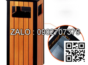 Thùng rác thép phun sơn A78-I