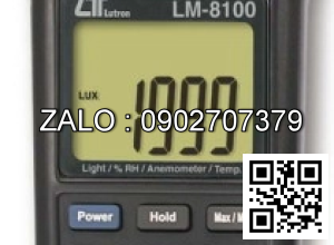 Máy đo sức gió LUTRON LM-8100