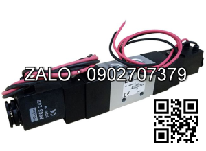 Van khí nén parker PHS520S-02-220V-FL Ren 1/4