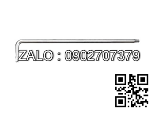 Chìa vặn hoa thị(torx) TOPTUL T30 loại dài
(extra long) Mạ crom AIAE3017
