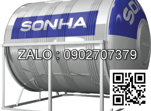 Bồn inox nằm 500 lít