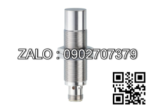 Proximity sensor IGT249, M18,PNP, housing inox, IP69K, 0~100 do C, kết nối socket 3 Pin M12, NSX: IFM