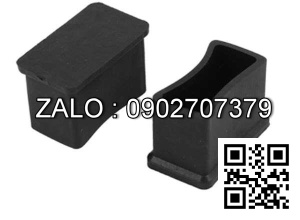 Nút cao su bọc chân ghế vuông 20x40mm