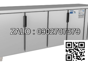 Bàn mát 4 cánh trưng bày salat G-SH2500 / 850