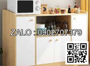 Kệ Lò Vi Sóng Tủ Bếp-Kệ Nhà Bếp-Kệ Bếp Đa Năng - 2 Ngăn Tủ