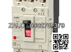CB khối chống giật Mitsubishi NV125-HV 3P 40A 50kA 30mA