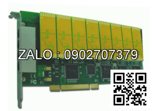 Card ghi âm điện thoại Zibosoft 4 cổng (Card ZS-43