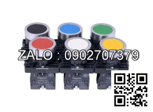 Nút nhấn vàng không đèn XB4BA51, phi 22